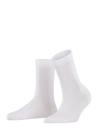 Falke Women Cotton Touch Business & Casual - White - 39-42