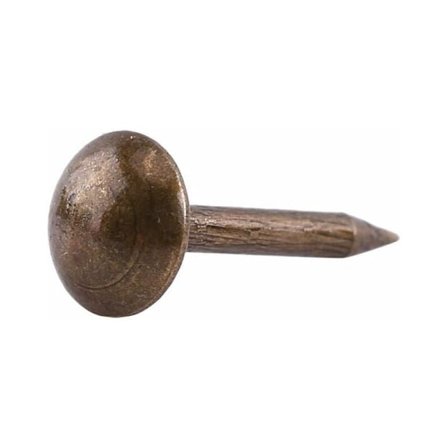 100 stk. polstrede gelmøbler søm sofa nitter polstrede stifter håndværksstifter antikt messing (11x16mm)