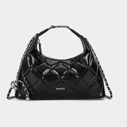 Quiltet Kæde Crossbody Taske til Kvinder, Konvertibel Skulder- & Håndtaske, Messenger Tasker