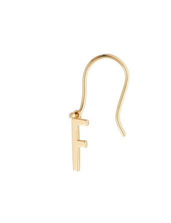 Design Letters | Initial Ear Hanger (A-Z) | ONE SIZE 2