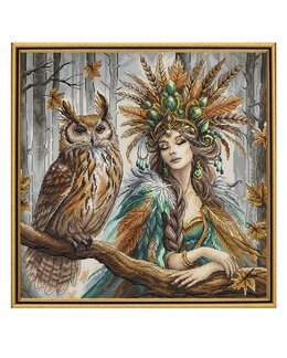 Stickpackung Bild Königin des Waldes