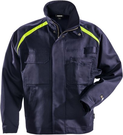 Arbetskläder Fristads Herr Flamskyddad jacka 4030 FLAM, Marinblå