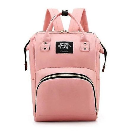 Vanntett Mote Stelleveske med Isolert Lomme Multifunksjonell Reisesekk, Rosa