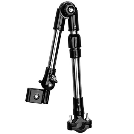 Fällbar paraplyhållare stativ justerbar fäst loss klämma rullstolar