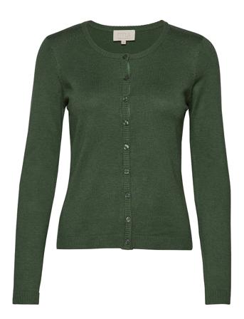 New Laura Cardigan Neuletakki Vihreä Minus