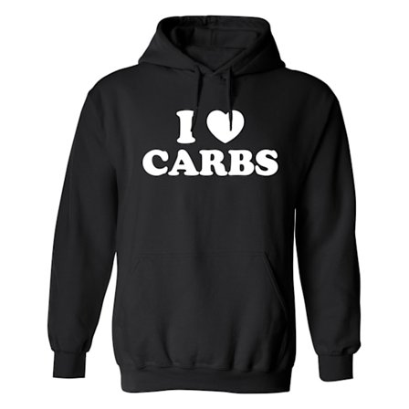 I Love Carbs - Hettegenser / Genser - HERR