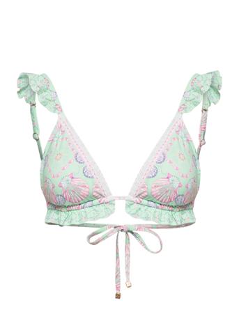 Elena Bikini Top Swimwear Bikinis Bikini Tops Triangle Bikinitops Multi/mønstret By Malina