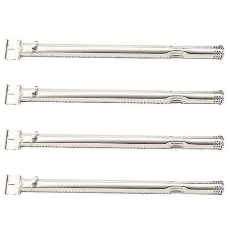 4 stk 4-pakke 15 15/16' rørbrenner i rustfritt stål erstatning for Charbroil grilldeler rørbrenner fra Yaying Better1 {DB}