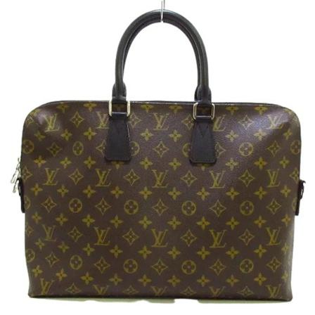 Louis Vuitton Vintage Pre-owned Canvas portfljer brun, Dam Vintage Väskor, Dam, Storlek: ONE SIZE