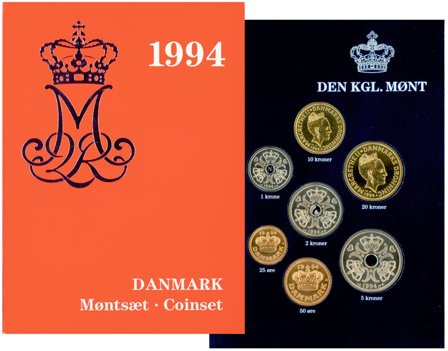 Danmark 1994 - Kgl. møntsæt