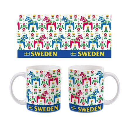 Mugg Dalahäst Sweden