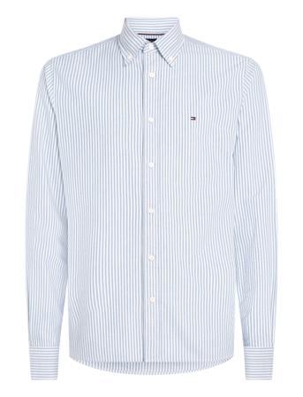 Heritage Oxford Stripe Rf Shirt Tommy Hilfiger Blue