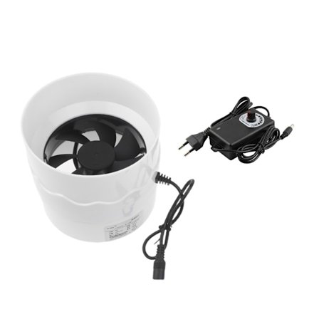 4 tommer udsugningsventilator lav støj inline kanal hydroponisk luftblæser udsugningsventilator