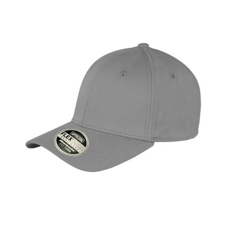 Result Headwear Kansas Flex Baseball Cap L-XL Cool Grey