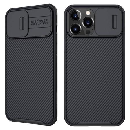 Nillkin Camshield Silikon Skal Iphone 13 Pro Max - Svart Svart