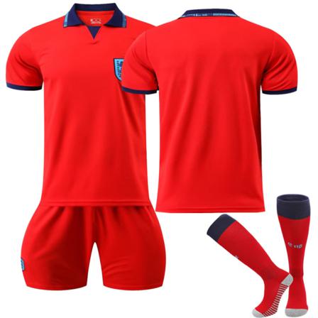 2022 Qatar World Cup England Borta Fotbollströja Set 28