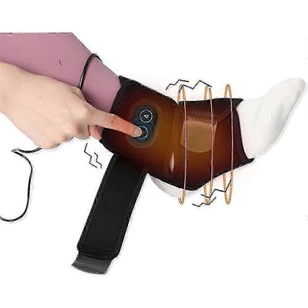 USB Opvarmet Ankelstøtte med Vibration til Vintervarme og Komfort i Hjemmet