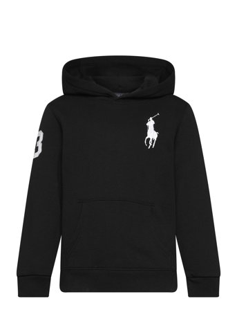 Big Pony Fleece Hoodie Black Ralph Lauren Kids