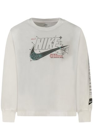 Nike T-shirt Maniche Lunghe Bambino Bianco