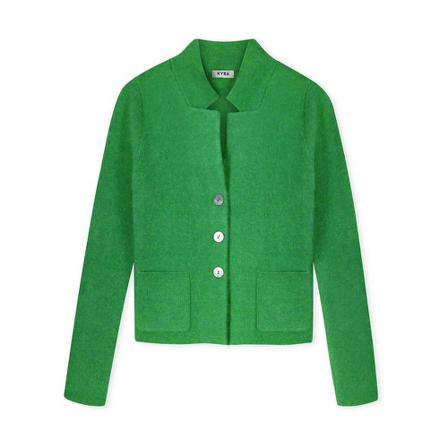 Kyra & Ko Kyra Vest , Groen , Dames , Maat: XL