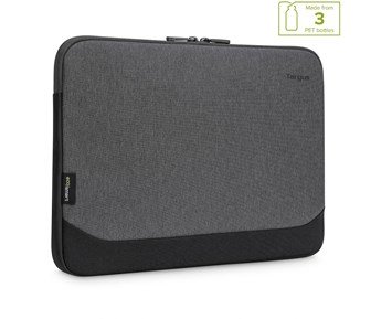 Targus Cypress Eco Sleeve 13-14" Grey - Miljövänlig sleeve för laptops upp till 14"