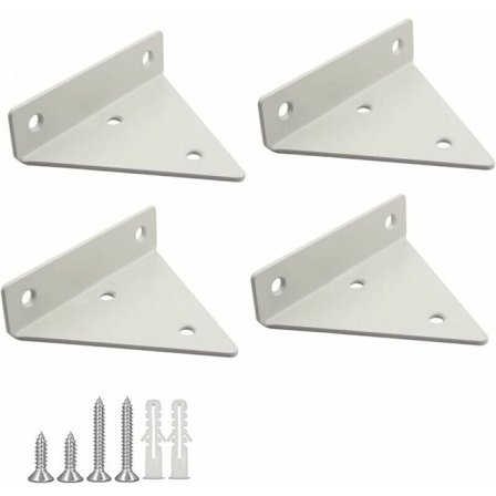 Uiva hyllytelineet uiva metalli kolmiohylly ei