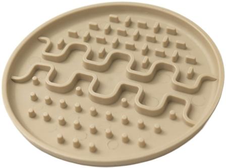 Fiboo - Fiboo Lollipop Mini ruokamatto - 13 cm - Beige