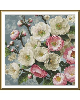 Broderipakke Bilde Blomstrende - Nova Sloboda