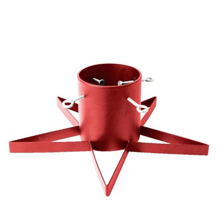 by Benson Julgransfot Stand Star Julgranar Röd ONESIZE