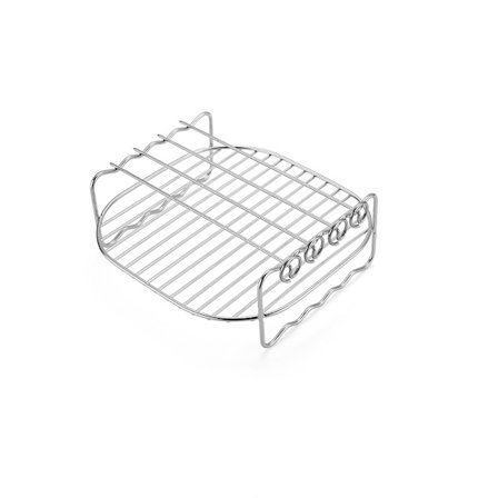 Dubbelskikts rostfritt stål grill elektrisk fritös tillbehör