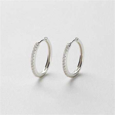 Lou Hoops (M) - Sterlingsølv