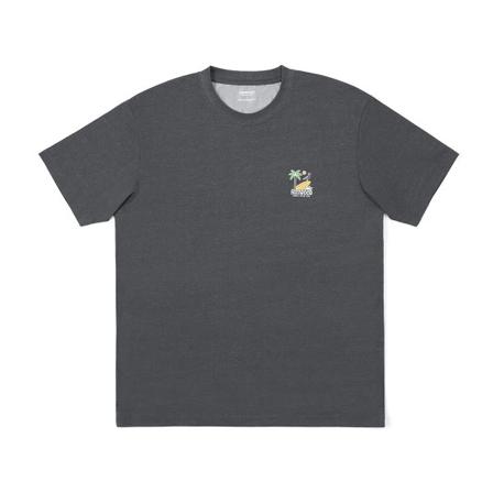 2023 Summer New Oversize Lättvikts 200g Snabbtorkande Cool Feeling Coolmax Tyg T-shirt Herr Atletisk träning löpartopp Charcoal Grey L REC 65.5-72.5KG