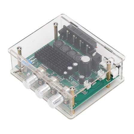 Forstærker Lydkort Digital Dobbeltkanal Stereo Forstærker Lydforforstærker Modul til Hjemmebiograf Bilhøjttaler