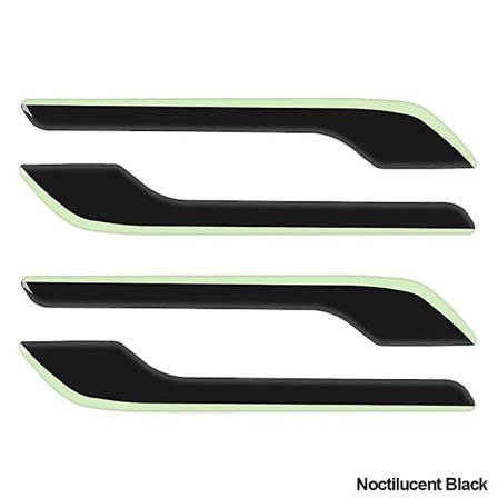 4 stk. Billadverlysning Dørhåndtag Dæksel Beskytter Klistermærke Håndtagssæt Auto Styling Tilbehør Til Tesla Model 3 Model Y 2022