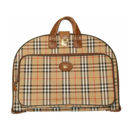 Burberry Vintage Pre-owned Haymarket , Beige , Dames , Maat: ONE Size Vintage Tassen