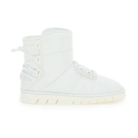 Roger Vivier - Vinterskor - Vit - Dam - Storlek: 38 Eu, Dam, Storlek: 38 EU