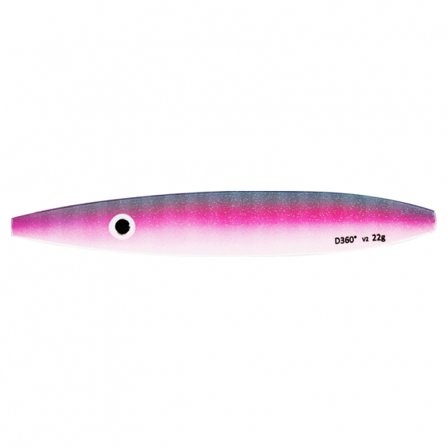 Westin D360° V2 9,5cm, 18g - UV Striped Pink