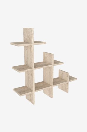 Hanah Home - Vägghylla Jasmin - Brun - Vägghyllor - Från Homeroom