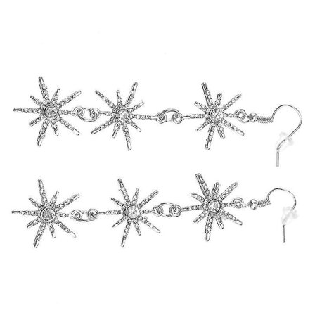 1pair Stylish Elegant Ear Danglers Durable Women Earrings Chic Ear Accessories