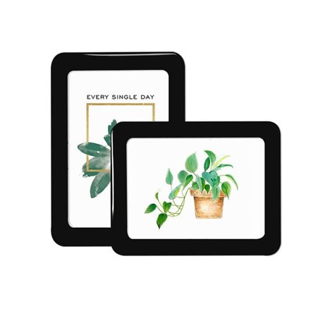 Magnetisk fotoramme 25 cm - Svart