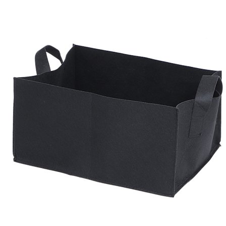 Rektangulær plantekasse til grøntsager og jordbær