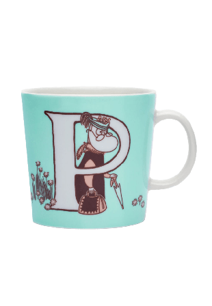 Arabia Muminmugg 40 cl ABC C Kök & matlagning Blå 0,4 L