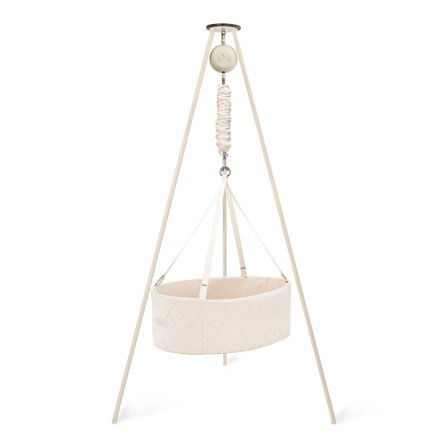 Classic Bundle - Ovale wieg met motor en statief standaard | Moonboon