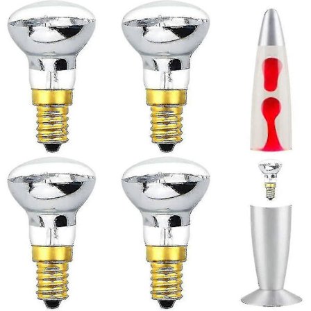 Lavalampa Glödlampa 25w E14 R39 Varmvit Reflektor Spotlight Glödlampa (4-pack) SZRH A-N [DB]