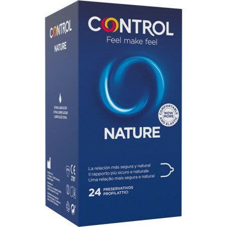 Control New Nature 2.0 24 Pezzi Preservativi Naturali Sicuri