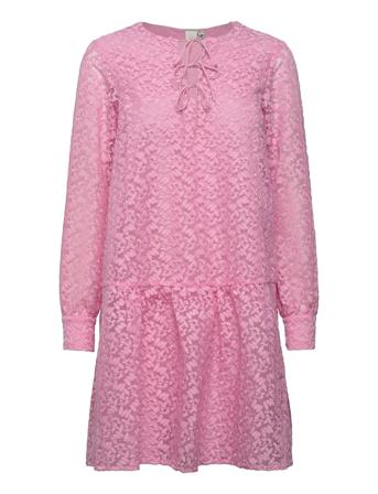 Yascarol Ls Short Dress - Show Pink YAS