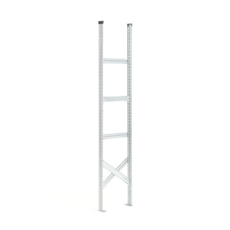 Gavl 1972x400 mm, galvanisert, max.belastning 1500 kg