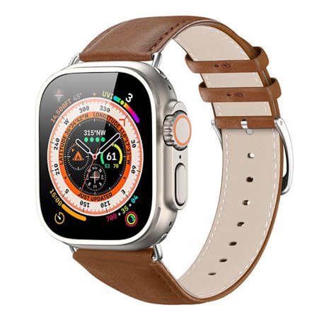 Dux Ducis Leather Armband Apple Watch 38/40/41 mm Brown
