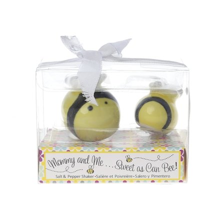 Keramiska Honungsbi Kryddburkar Salt- och Pepparkar Bröllopsgåvor Set