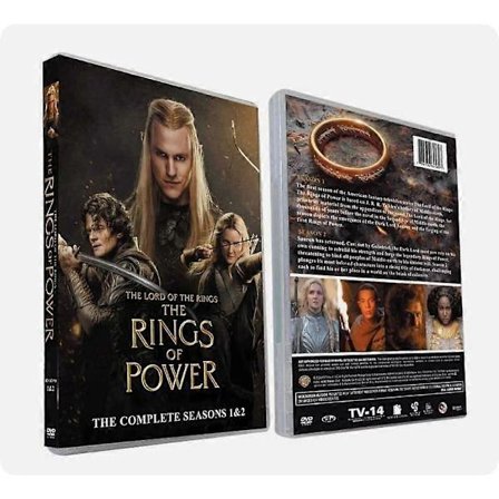 Sagan om ringen Maktens ringar Säsong 1-2 DVD-set, engelsk version 6-disc